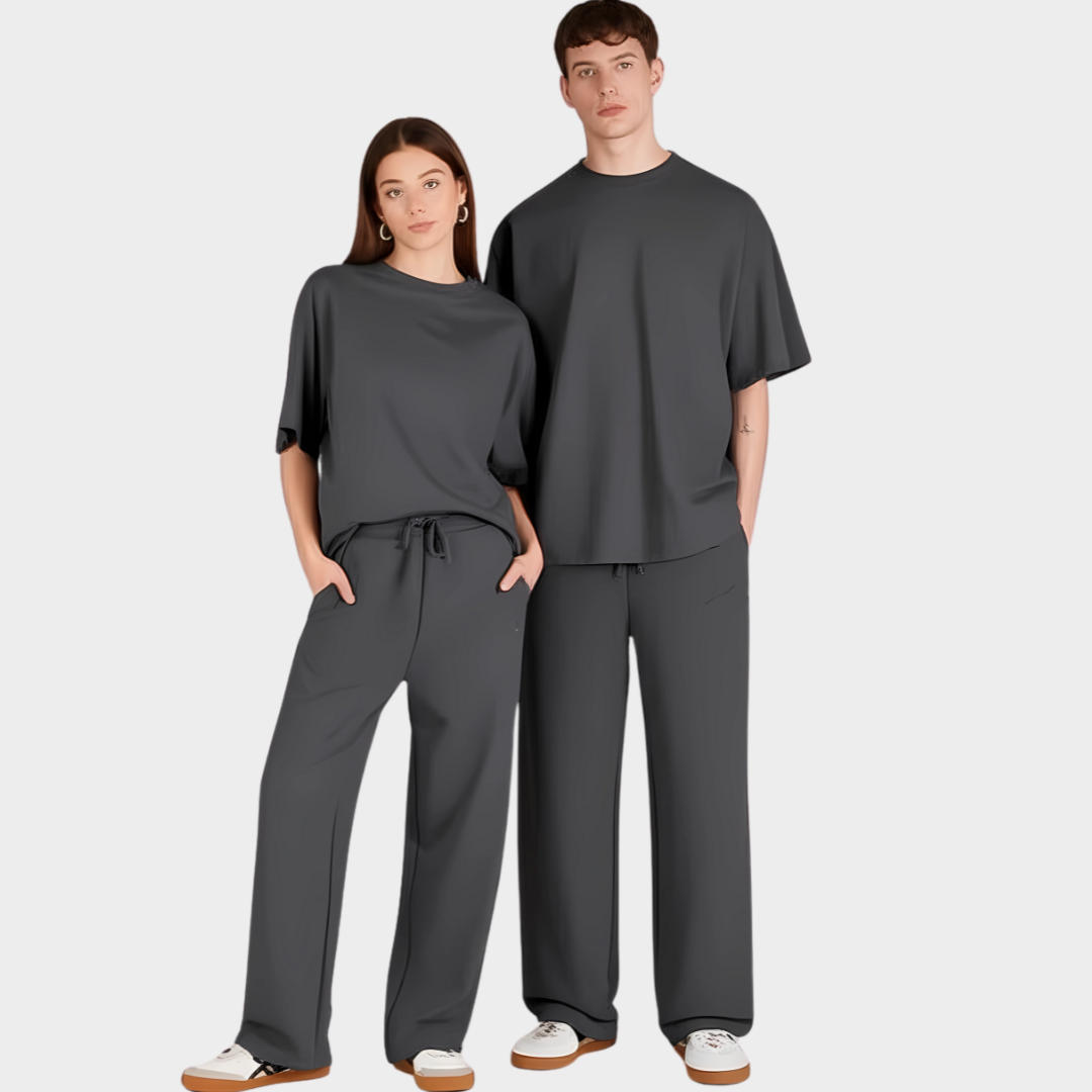 Ultimate Comfort with Our Comfortable Grey Unisex Sweatpants
