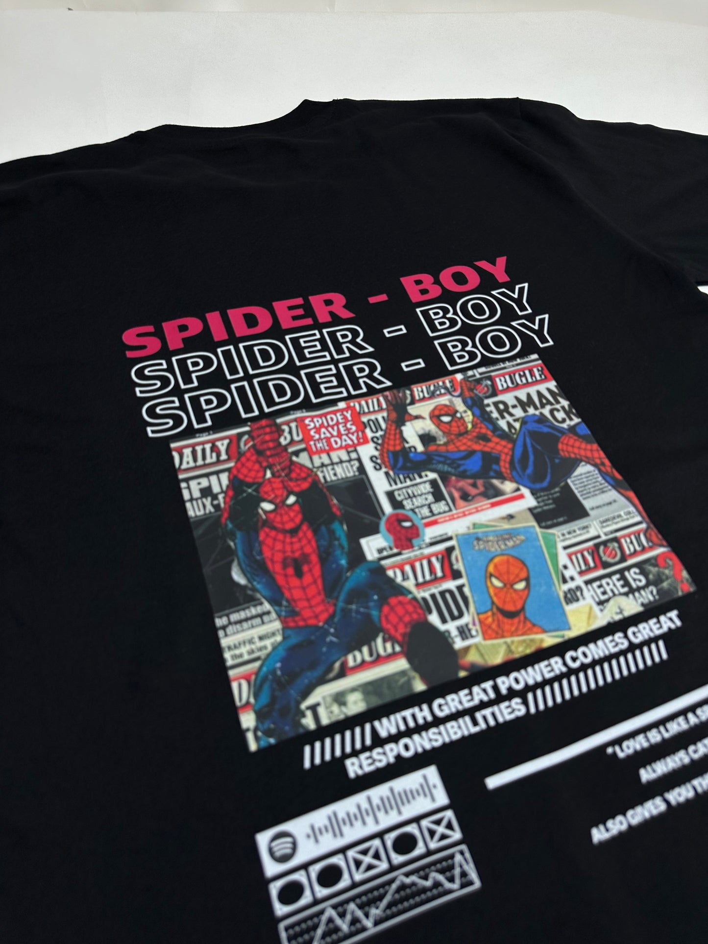 2 Pack : SpiderGirl And SpiderBoy Couple T-Shirt