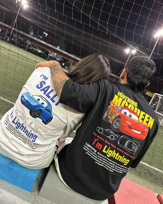 2 Pack : Mcqueen Sally Couple T-Shirt