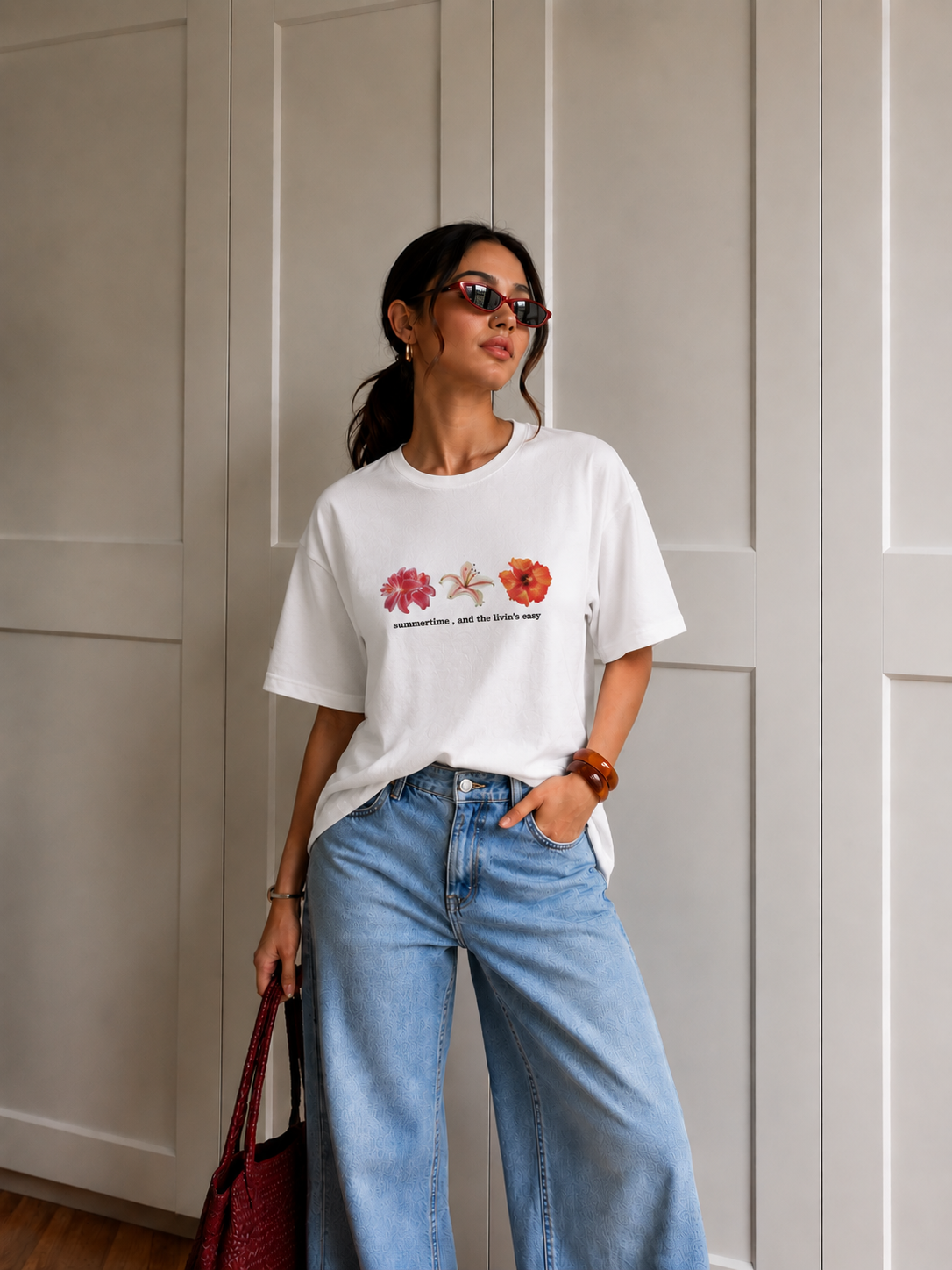 Summertime Oversized T-Shirt