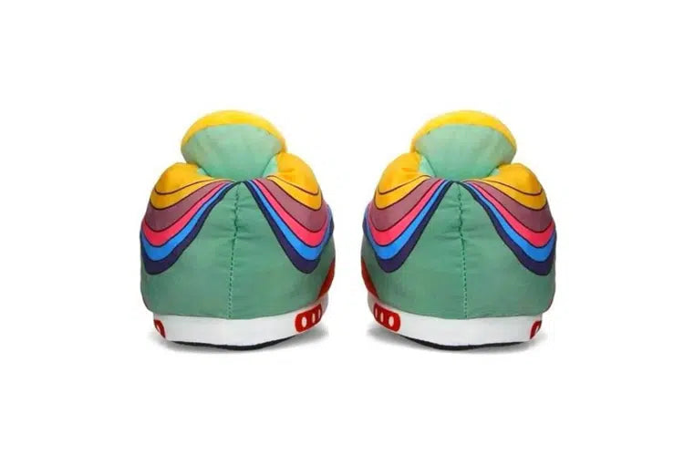 Rainbow High Plush Sneakers- Soft & Stylish Indoor Slippers