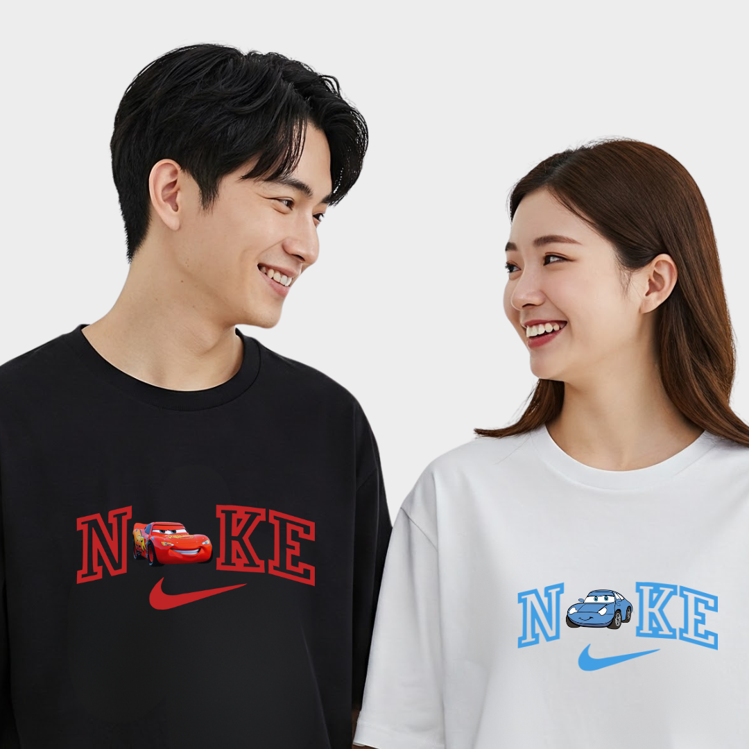 2 Pack : Nike Mcqueen Sally Couple T-Shirts