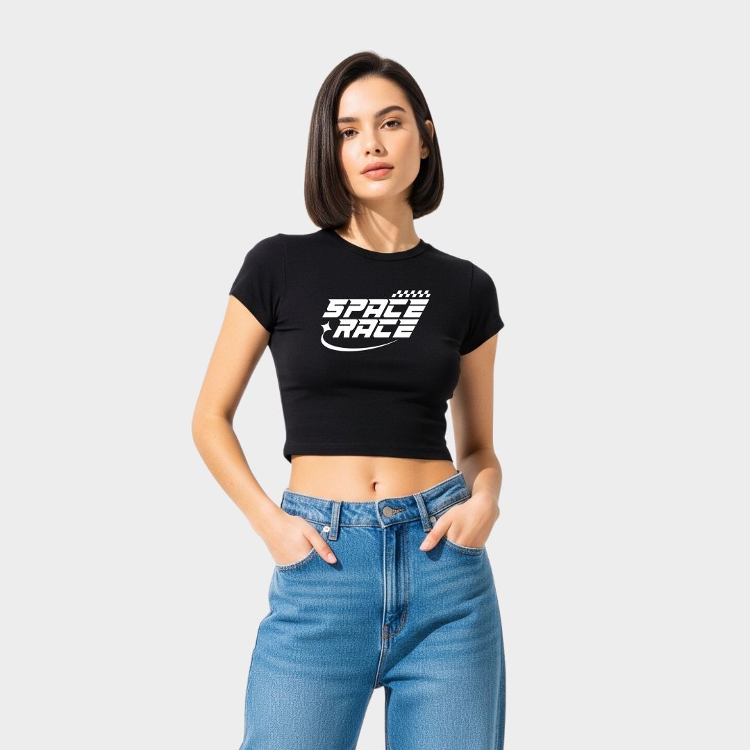 Space Race Baby Tee