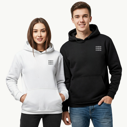 2 Pack : Sniper Wifey Couple Hoodies