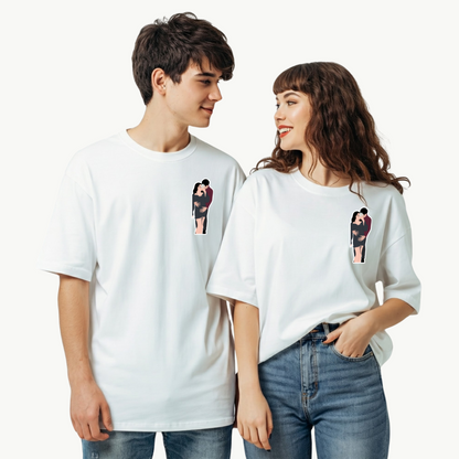 T-Shirt Photo Customisation(Single/Couple) - Print