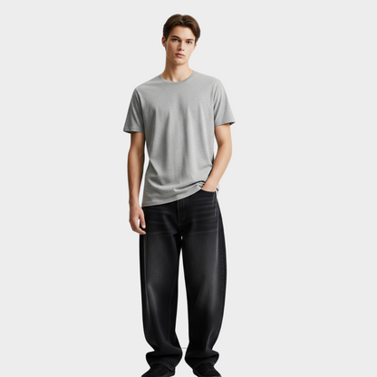 BASIC RELAXED FIT T-SHIRT GREY
