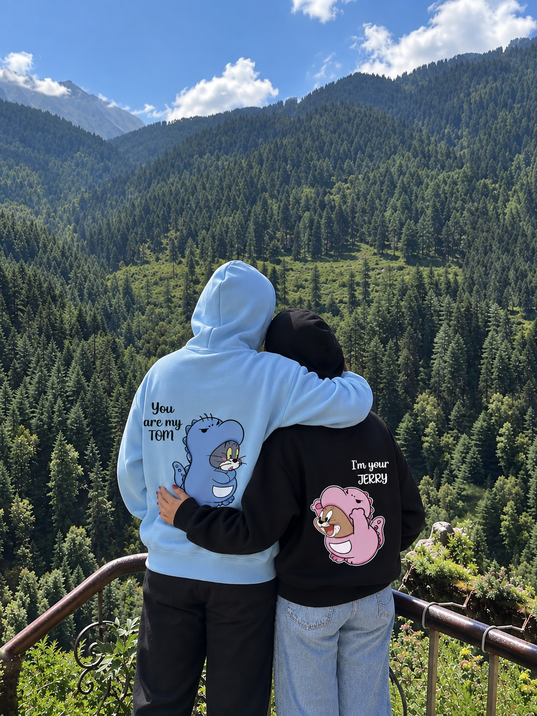 2 Pack : You are my Tom Jerry Couple Hoodie