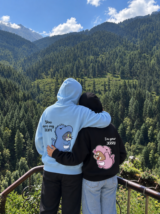 2 Pack : You are my Tom Jerry Couple Hoodie