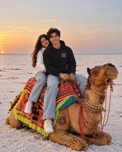 Sniper Wifey Oversized Couple Hoodies