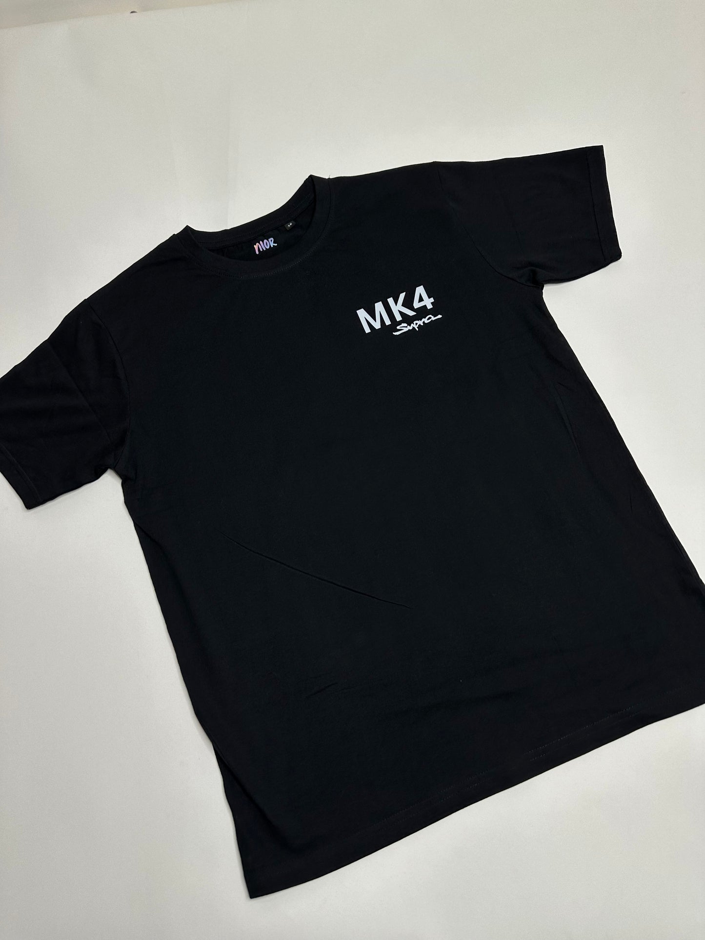 Supra MK4 Black Printed Black T-Shirt
