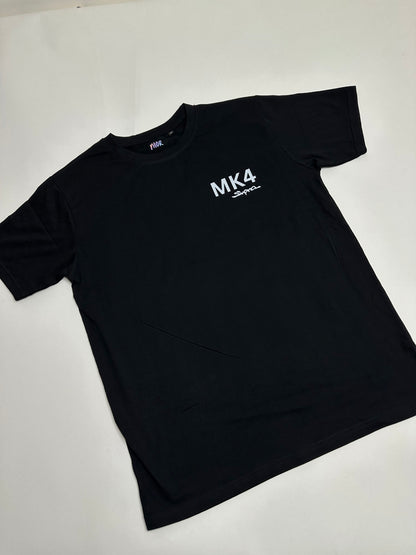 Supra MK4 Black Printed Black T-Shirt