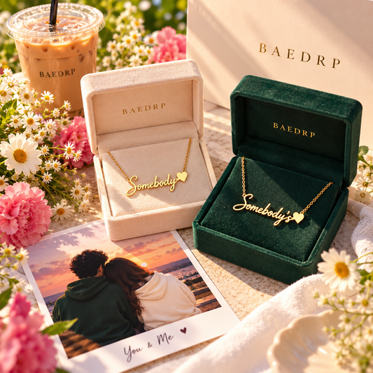 Personalized Name Necklace – 18K Gold Plated