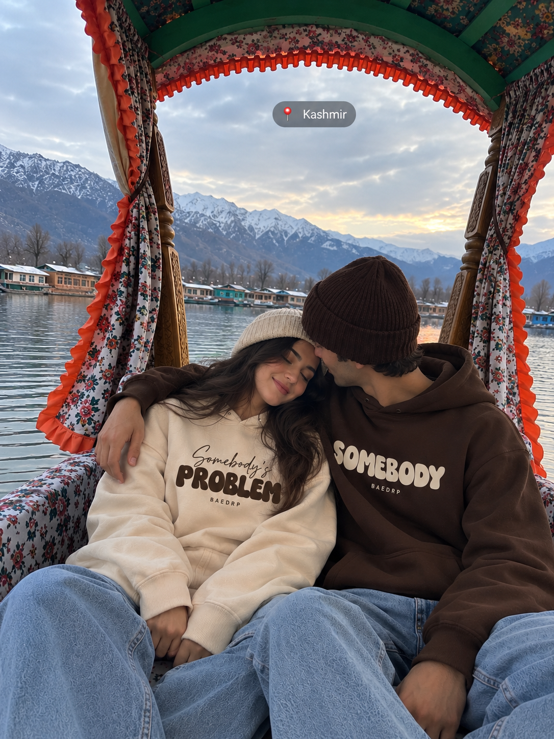 Somebody's Problem Couple Hoodies