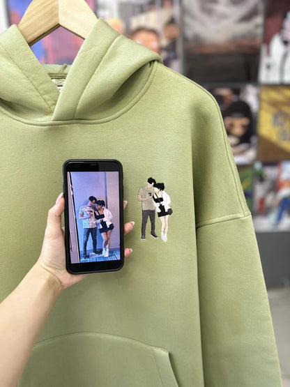Hoodies Photo Customisation (Single/Couple) - Printed